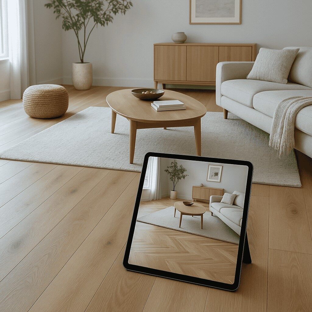 Floor visualizer at Floortrends