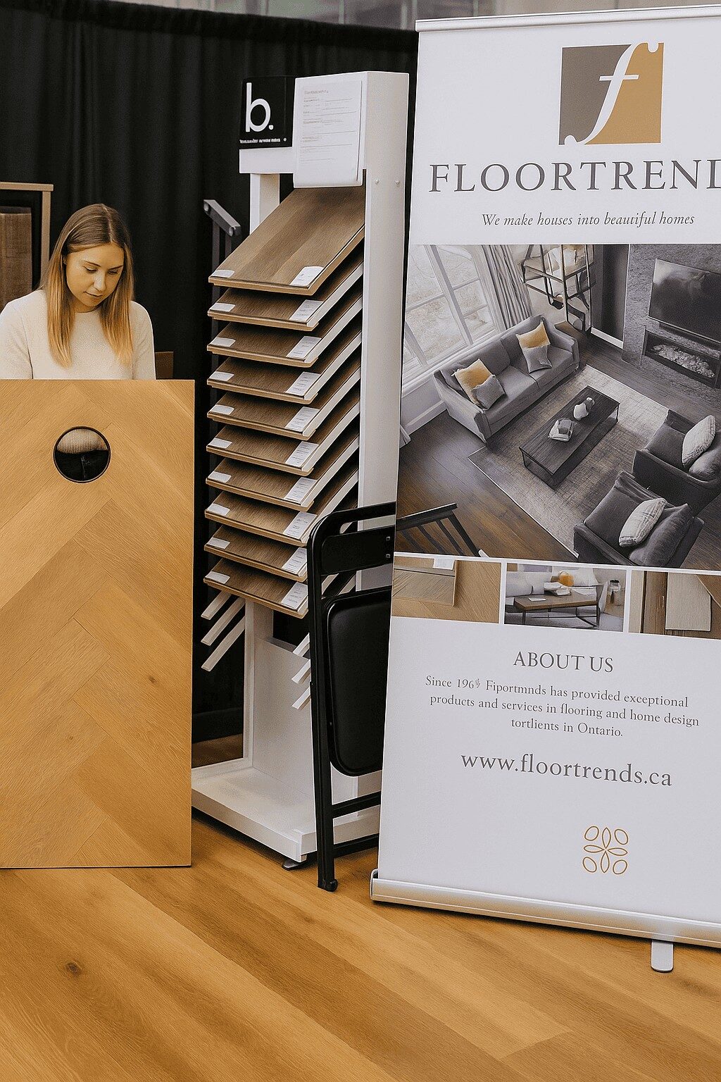 Inside Floortrends showroom