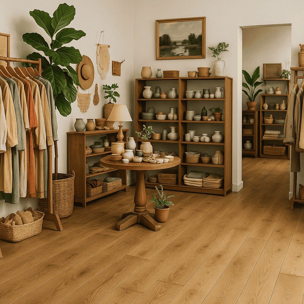 Commercial flooring at Floortrends